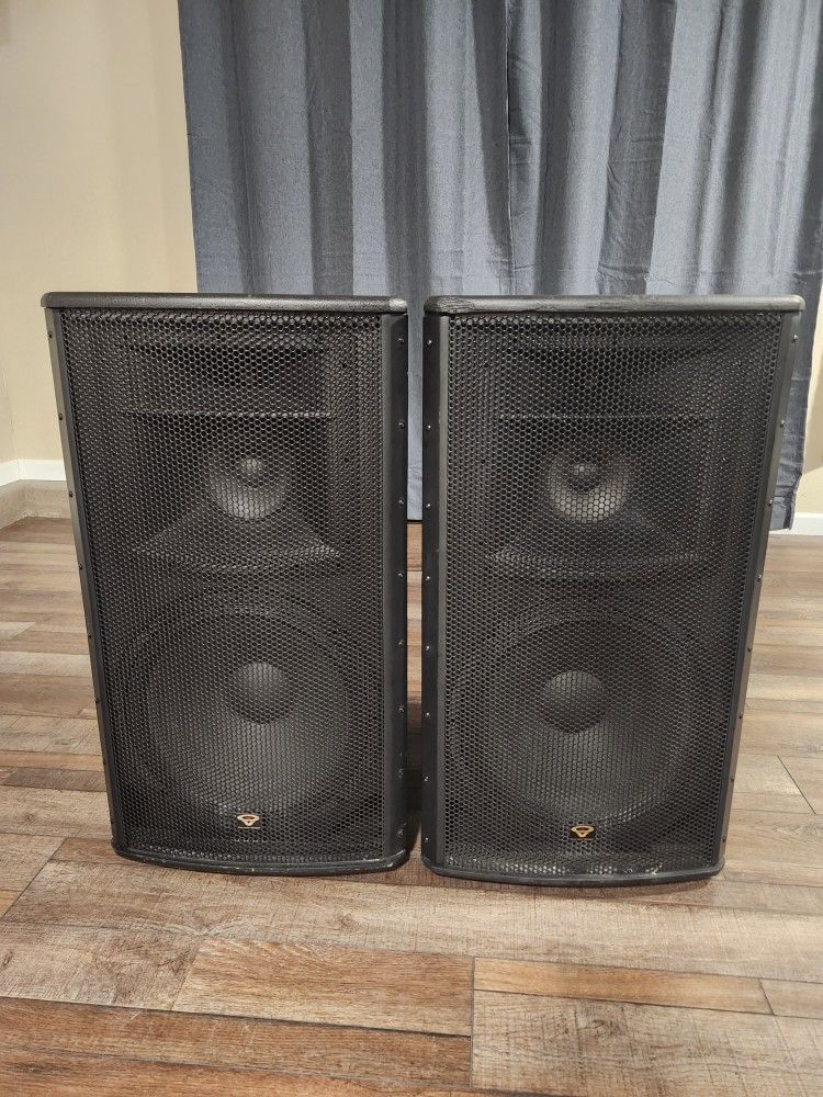 Cerwin Vega Prostax 15" 3-way Speakers (Pair)