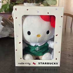 Hello Kitty Plush Starbucks