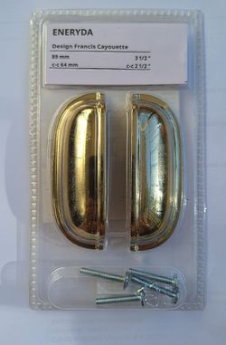 23 JUEGOS DE JALADERAS/IDEA ENERYDA 23 PACKS OF CABINET DRAWER PULLS