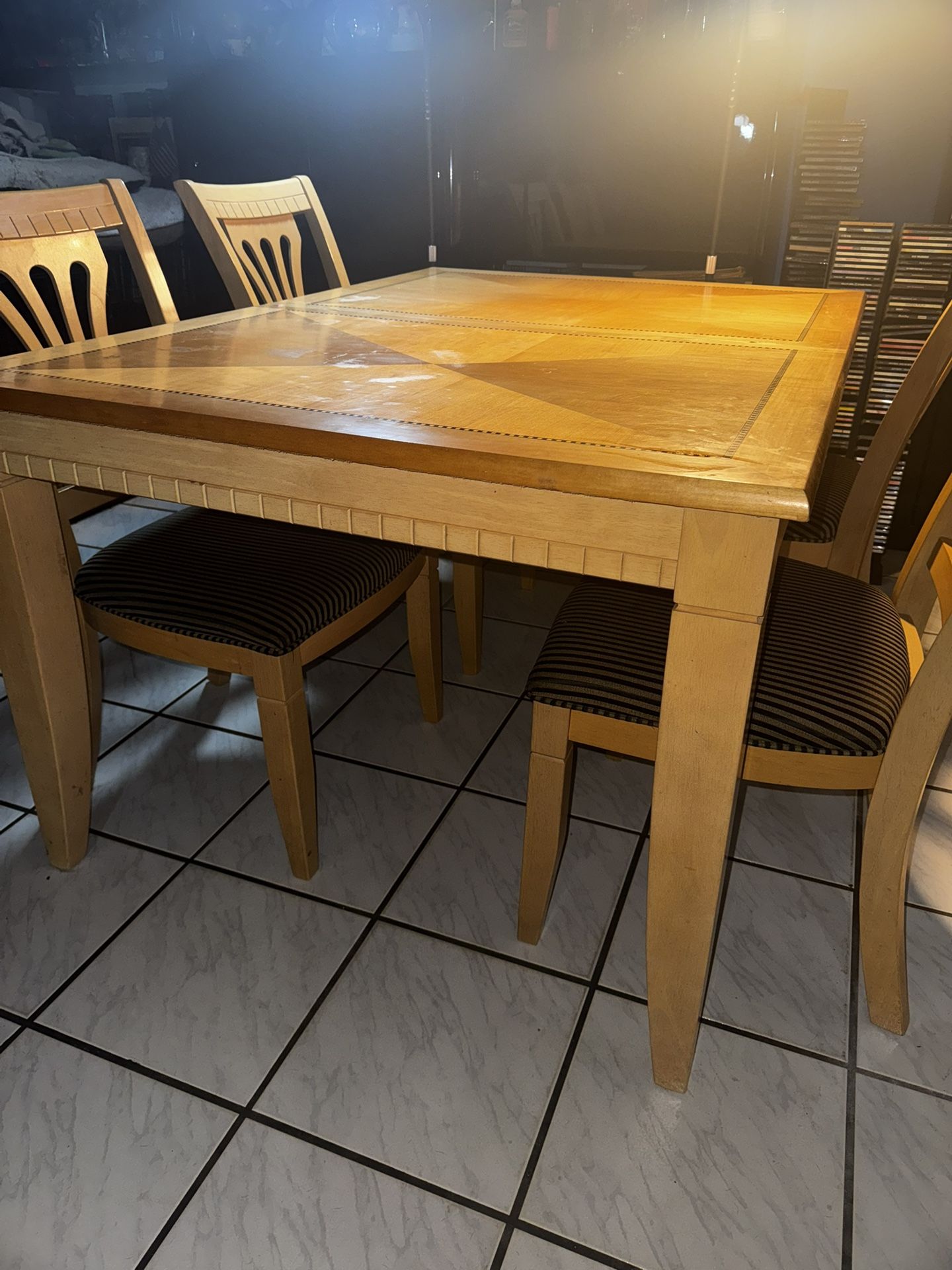 Wooden Dining Room Table