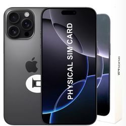 New Unlocked iPhone 16 Pro Max 256GB With Dual Physical Sim And eSim