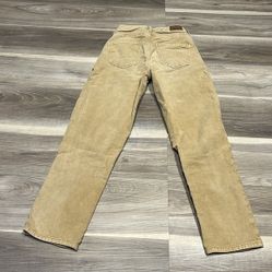 American eagle mom straight corduroy pants size 0
