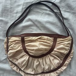 MOSCHINO designer woman’s bag leather nylon