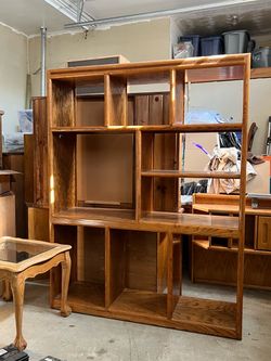 large entertainment shelves!