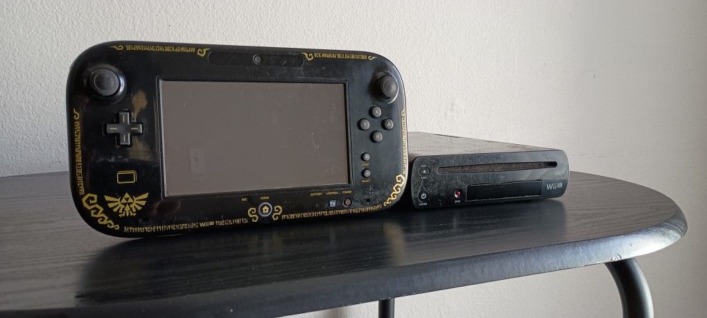 Nintendo Wii U Legend Of Zelda Wind Waker Gaming Console