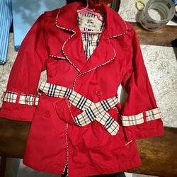 Burberry Trench For 4-5T Nice Looking Trench Coat