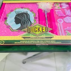 Wicked Journal Set with Pen and Stickers