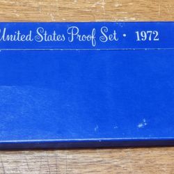 1972 U.S. Mint Proof Set Uncirculated 