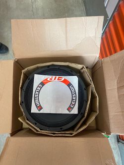Celestion 12" 1000 Watt Professional Cast Frame Speaker - FTR12-4080HDX