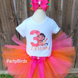 Moana Tutu Set 