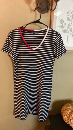 Tommy Hilfiger Striped V-Neck T-Shirt
