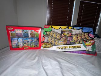 Ascended Heroes! 5pk Tins & Focus Fighters