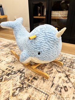 Kids Narwhal Rocking Chair