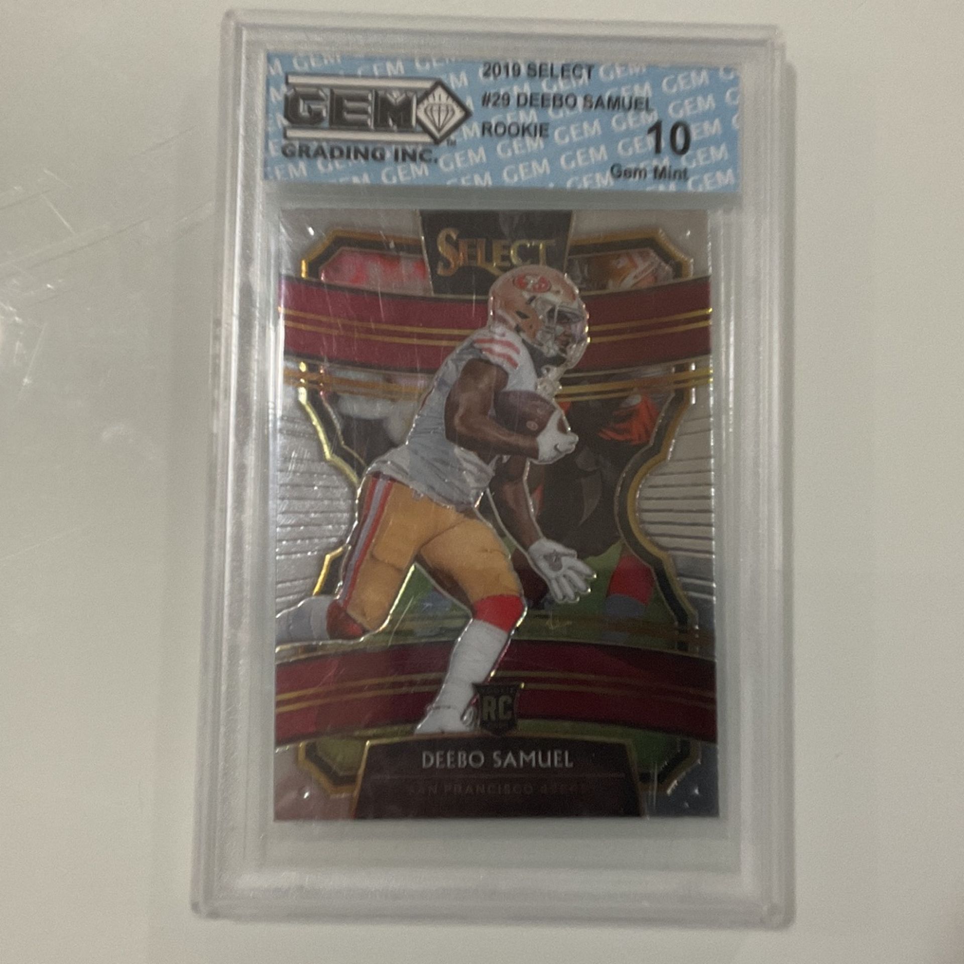 Deebo Samuel Select Base Rookie Gem Mint 10