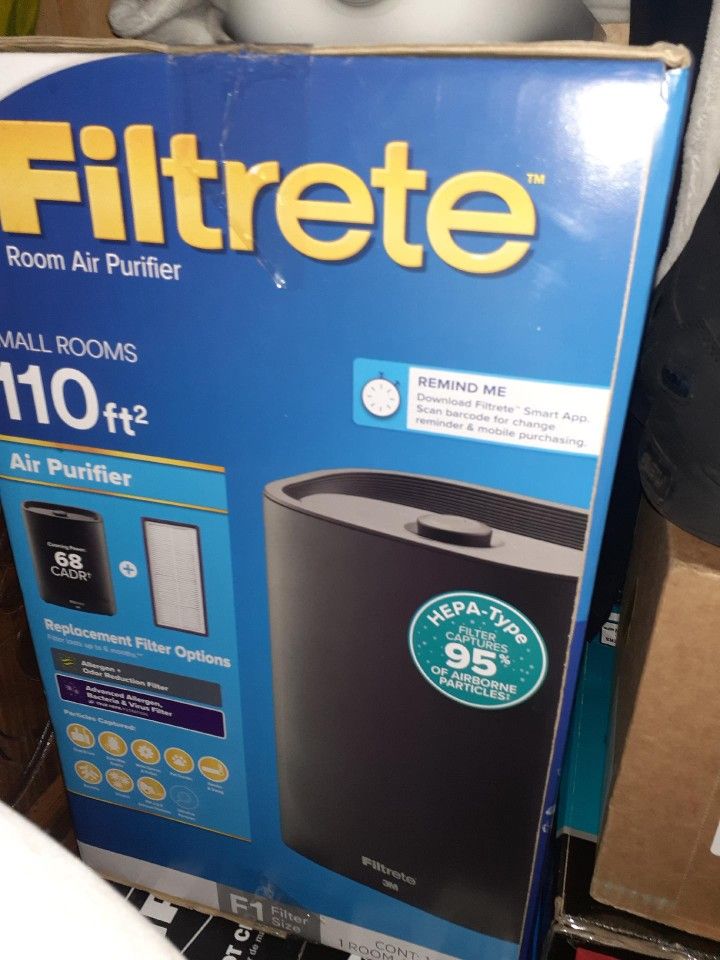 Filtrete AIR PURIFIER (Kills 95% Of Airborn Particles)