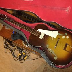 Carvin 140 Spanish Electric Archtop 1950's Kay 34