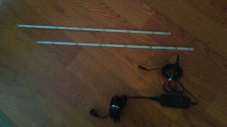 LED Light. STIX. Two - 2 ft connectable light STIX. Total 4 ft Premium lighting.
