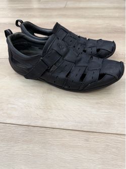 Hush Puppies Leather Fisherman Sandals Men’s Size 11