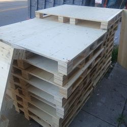 48x48 Heavy Duty Wood Pallets With Plywood