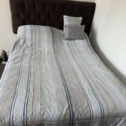 Full Bed Frame With Mattress 
