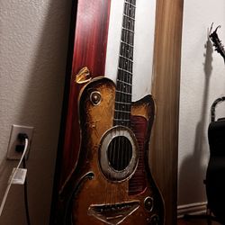 3D Hand Crafted Acoustic Guitar 