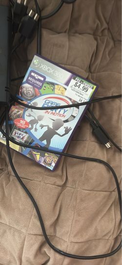Xbox 360 console bundle with Kinect and games