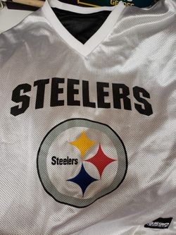 NFL, Shirts & Tops, Nfl Pitt Steelers Youth Flag Football Reversible  Jersey