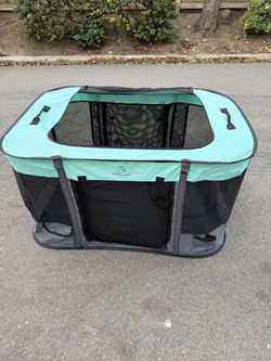 Dog carrier, playpen, crate - very clean
