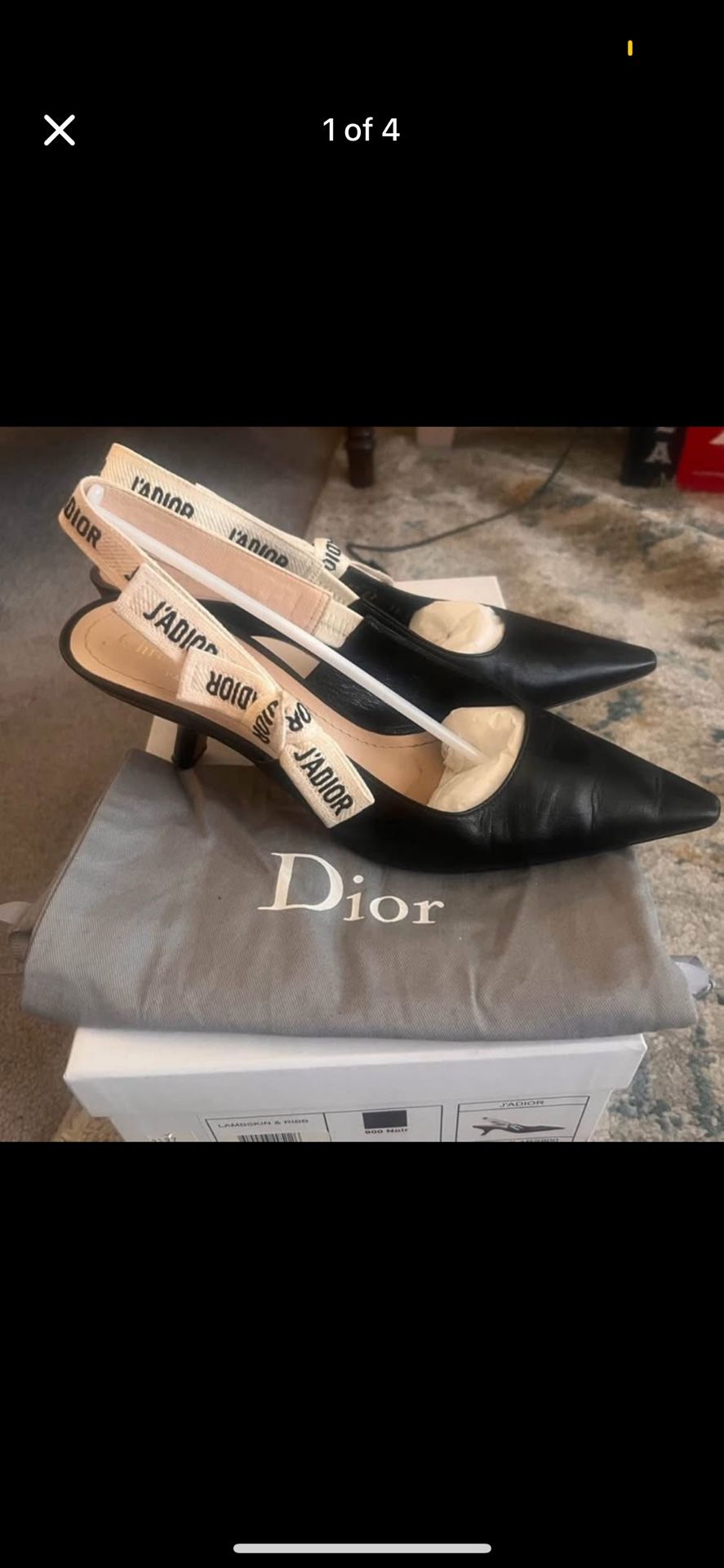 Dior J’adior Sling backs 37.5