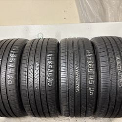 Set 4 Tires 265 45 20 Nexen N5000 Platinum Like New No Repairs