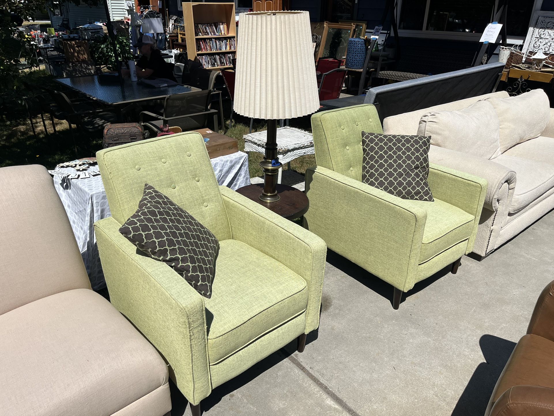 Pistachio Recliners
