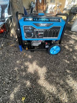 12,000 watt dual fuel generator