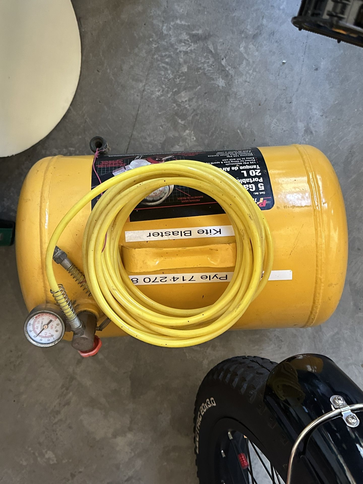 5 Gallon Portable Air Tank