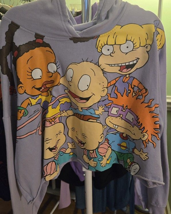 Rugrats Crop Hoodie