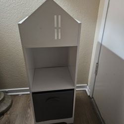 Wood Bookcase( White)