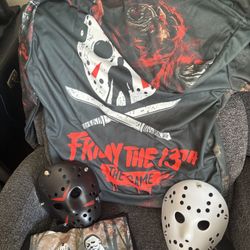 I have a Jason hoodie well Friday the 13th love it love it love it. 