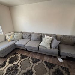 3 Piece Gray Couch