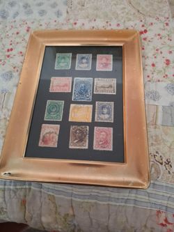 Vintage hawaii and u.s republic stamps