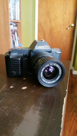 Canon T70 film camera (black&white)