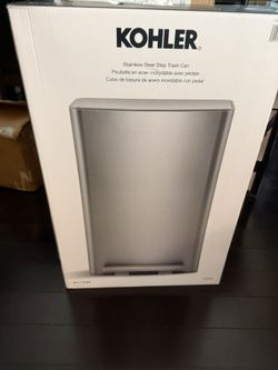 Kohler Step Trash Can 47l New No Box