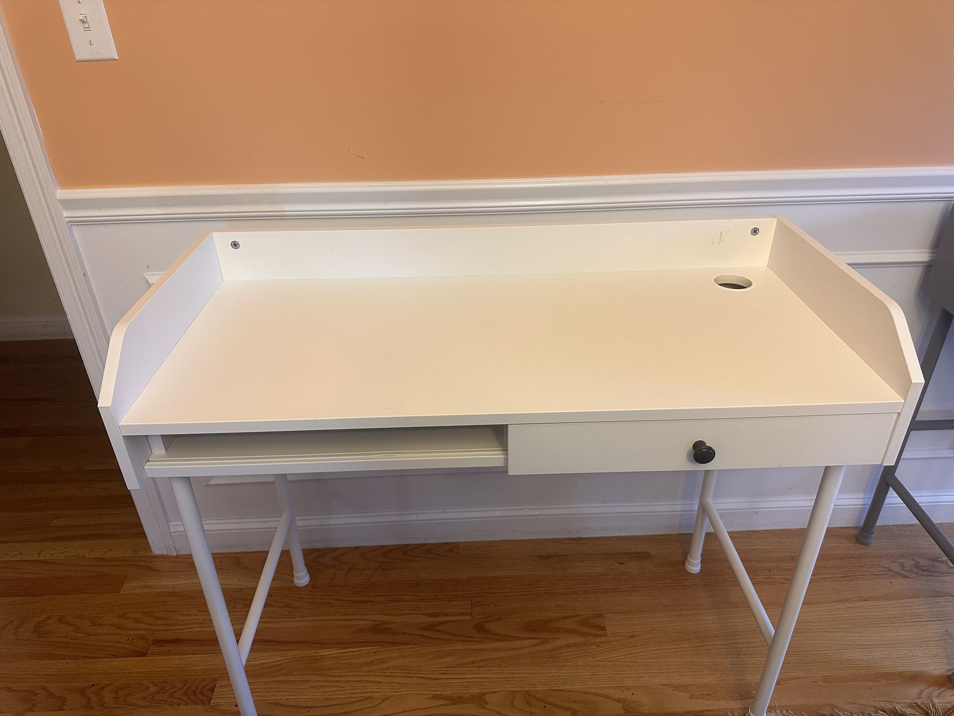 HAUGA Desk, white