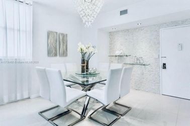 8 Seater Square Glass Gotham Square Dining Table & 8 Chairs