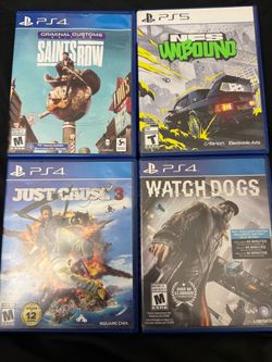 PS4/PS5 games lot