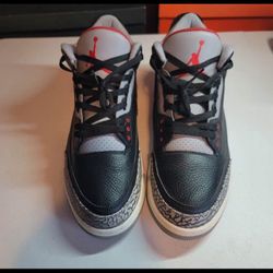 Jordan 3 Black Cement Size 7