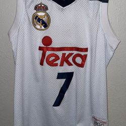 Real Madrid Luka Doncic Headgear Classics Basketball Jersey