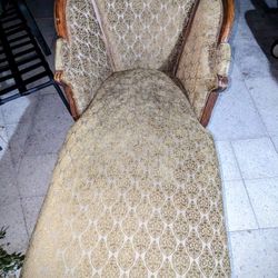 Vintage Fairfield Furniture Chaise Lounge 