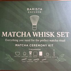 Barista Emperor Matcha Whisk Set