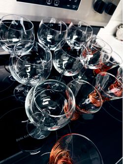 13-Piece Glassware Set – Wine & Cocktail Glasses – Excellent Condition