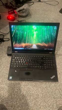 Lenovo ThinkPad Laptop Intel i7-7820HQ @ 2.9GHz 16GB RAM NVIDIA 4GB Quadro M2200, 512GB SSD Windows 10 Pro, Docking station