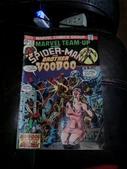SPIDERMAN AND BROTHER VOODOO NO.24